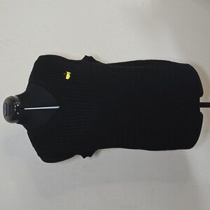 Women's Medium Black US Masters Golf Sweater Vest
